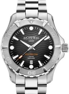 Roamer Deep Sea 200 860833 41 55 70 Stainless steel Black