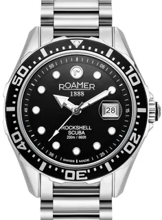 Roamer Rockshell Mark III Scuba 220858 41 85 50 Stainless steel Black