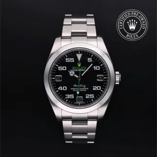 Rolex Air King 116900 Stainless steel Black