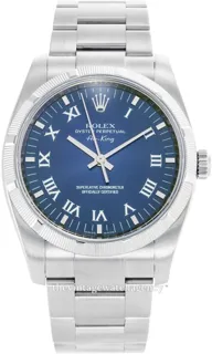 Rolex Air King 114210/5 Stainless steel Blue