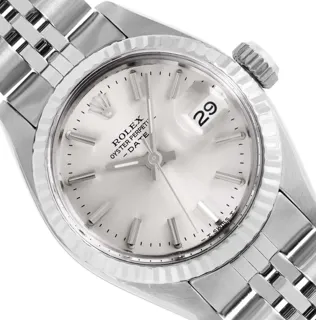 Rolex Oyster Perpetual Date 26mm Stainless steel Silver