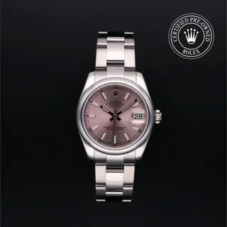 Rolex Datejust 31 178240 Stainless steel Pink