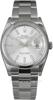 Rolex Datejust 36 126200-0002 Stainless steel Silver