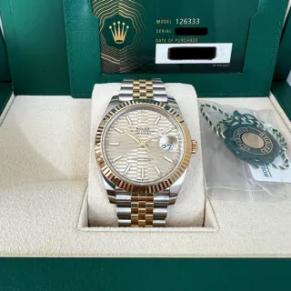 Rolex Datejust 36 126233-0039 Yellow gold and Oystersteel Golden