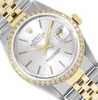 Rolex Datejust Stainless steel and 18k yellow gold Silver