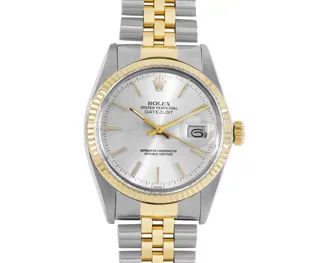 Rolex Datejust Yellow gold and Stainless steel Silver