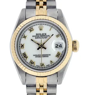 Rolex Datejust Stainless steel and 18k yellow gold White