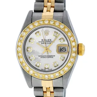 Rolex Datejust Stainless steel and 18k yellow gold White