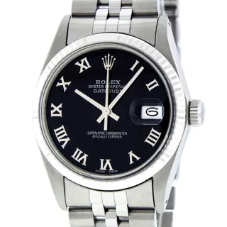 Rolex Datejust 36mm Stainless steel Black