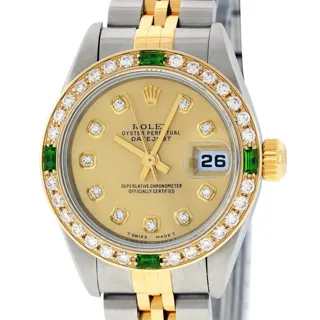 Rolex Datejust 26mm Stainless steel and 18k yellow gold Champagne