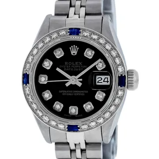 Rolex Datejust 26mm Stainless steel Black