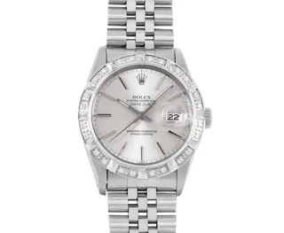 Rolex Datejust Stainless steel and 18k white gold Silver