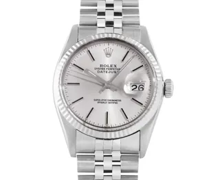 Rolex Datejust Stainless steel and 18k white gold Silver