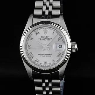 Rolex Datejust Stainless steel and 14k white gold Gray