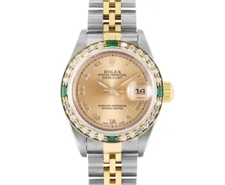 Rolex Datejust Stainless steel and 18k yellow gold Champagne