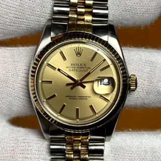 Rolex Datejust 1601 36mm Champagne