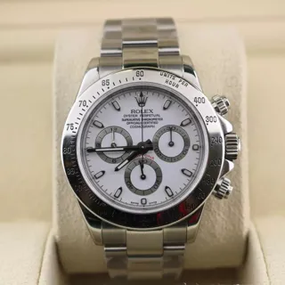 Rolex Cosmograph Daytona 116520 Stainless steel White