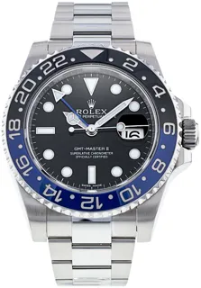 Rolex GMT-Master II 116710BLNR Stainless steel Black