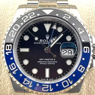 Rolex GMT-Master II "Batman" Stainless steel Black