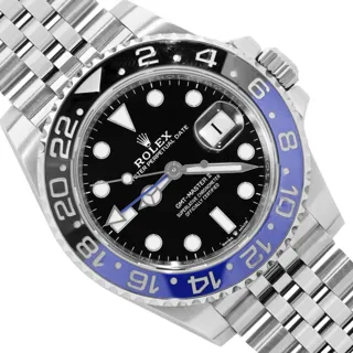 Rolex GMT-Master II Stainless steel Black