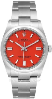 Rolex Oyster Perpetual 126000-0007 Stainless steel Orange