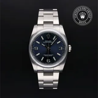 Rolex Oyster Perpetual 36 116000 Stainless steel Blue