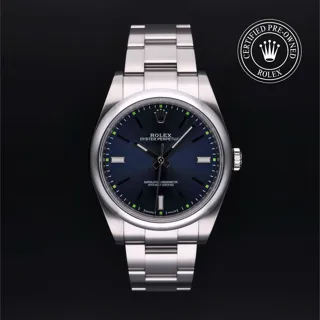 Rolex Oyster Perpetual 39 114300 Stainless steel Blue