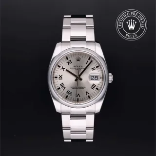 Rolex Oyster Perpetual Date 115200 Stainless steel Silver