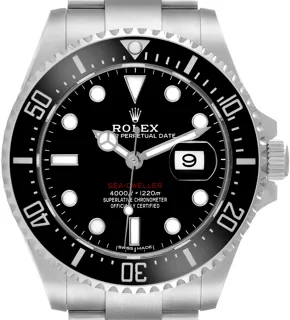 Rolex Sea-Dweller 126600 Stainless steel Black