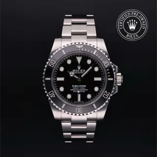 Rolex Submariner 114060 Stainless steel Black