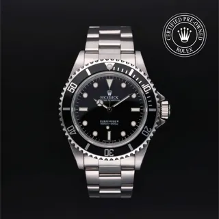 Rolex Submariner 14060 Stainless steel Black