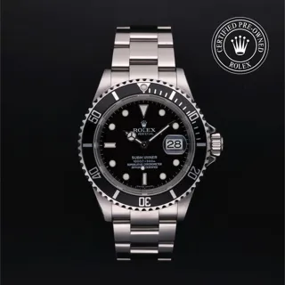 Rolex Submariner 16610 Stainless steel Black