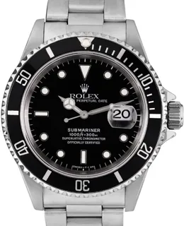 Rolex Submariner Stainless steel Black