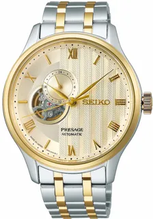 Seiko Presage SSA464J1 Steel Gold