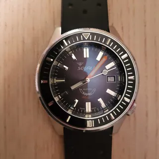 Squale .HT 44mm Stainless steel Black