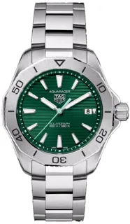 TAG Heuer Aquaracer WBP1115.BA0000 Stainless steel Green