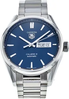 TAG Heuer Carrera Calibre 5 WAR201E.BA0723 Stainless steel Blue