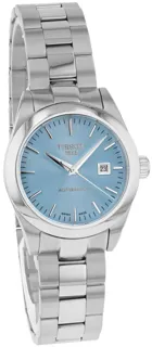 Tissot T-Classic T132.007.11.351.00 Stainless steel Ice blue