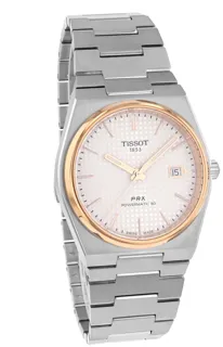 Tissot T-Classic T1374072103100 Rose gold and Stainless steel Silver