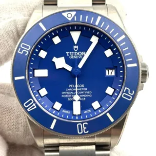 Tudor Pelagos M25600TB-0001 42mm Titanium and Stainless steel Blue