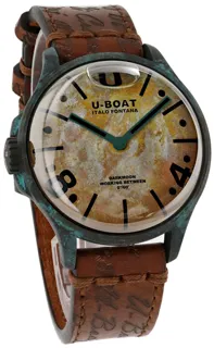 U-Boat Darkmoon 9600 Stainless steel Brown