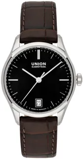 Union Glashütte Viro Date D011.207.16.051.00 Stainless steel Black