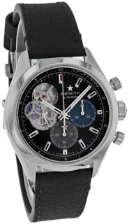 Zenith Chronomaster 03.3300.3604/21.C822 Stainless steel Black