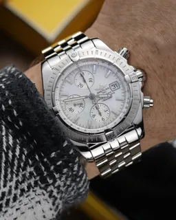 Breitling Chronomat A13356 44mm Stainless steel White