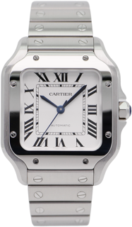 Cartier Santos WSSA0029 Stainless steel Silver