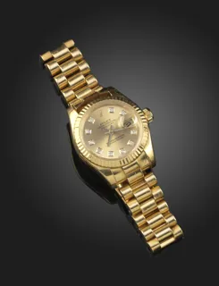 Rolex Lady-Datejust 69173 Yellow gold Champagne