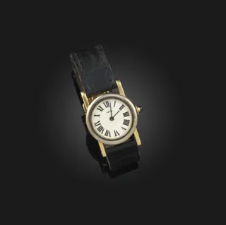 Cartier 25mm White gold and Yellow gold White