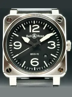 Bell & Ross BR039 BR 03-92 42mm Stainless steel Black