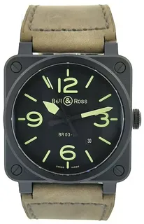 Bell & Ross BR039 42mm Ceramic Black