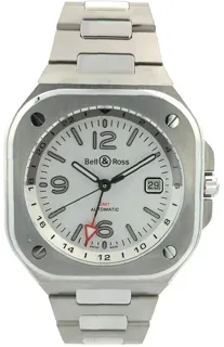 Bell & Ross BR05G 41mm Stainless steel Silver